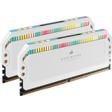 Corsair DOMINATOR PLATINUM RGB DDR5 - 32 Go (2 x 16 Go) - 5600 MT/s C36 - Blanc - ESP-Tech