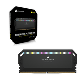 Corsair DOMINATOR PLATINUM RGB DDR5 - 32 Go (2 x 16 Go) - 5200MHz C38 - Intel XMP 3.0 - Noir - ESP-Tech