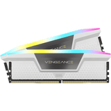 Corsair Vengeance RGB DDR5 - 32 Go (2 x 16 Go) - 6200 MT/s C36 - Intel XMP 3.0 - Blanc CMH32GX5M2B6200C36W - ESP-Tech