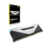 Corsair VENGEANCE® RGB RT Blanc Kit 32 Go (2 x 16 Go) DDR4 3200 MHz C16 - ESP-Tech