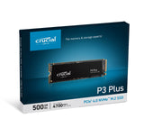 SSD Crucial® P3 Plus 500 Go PCIe® 4.0 NVMe™ M.2 2280 - ESP-Tech