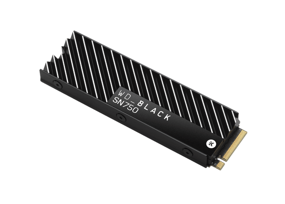 WD Black SN750 - 500 Go M.2 PCIe 3.0 x4 NVMe SSD - avec dissipateur thermique - ESP-Tech