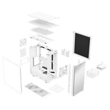 Fractal Design Define 7 Compact White Light Tempered Glass - ATX - ESP-Tech