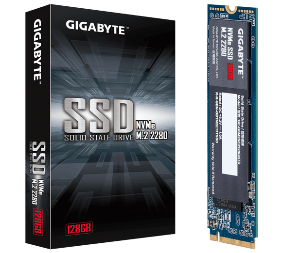Gigabyte 128 Go SSD M.2 NVMe PCIe 3.0 x4 - ESP-Tech