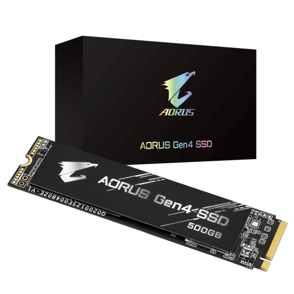 Gigabyte AORUS Gen4 SSD - 500 Go M.2 PCIe 4.0 NVMe - ESP-Tech