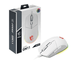 MSI Clutch GM11 White Souris Gamer - ESP-Tech