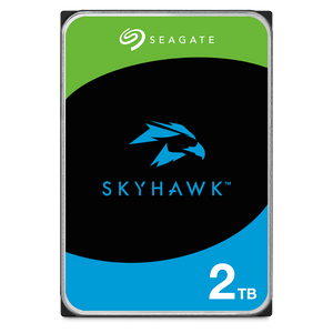 Seagate SkyHawk 3.5" SATA HDD Pour la Vidéosurveillance - 2 To - 64 Mo Cache - ESP-Tech