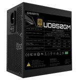 Gigabyte UD850GM - 850 W - 80 Plus Gold - Modulaire - ESP-Tech
