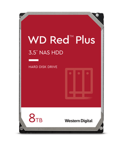 WD Red™ Plus 3.5" SATA NAS HDD - 8 To - 5640 Tr/min - 128 Mo Cache - ESP-Tech