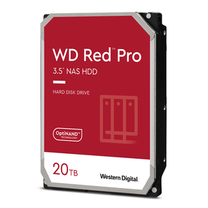 WD Red™ Pro 3.5" SATA NAS HDD - 20 To - 7200 Tr/min - 512 Mo Cache - ESP-Tech