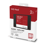WD Red - 2 To - 2.5" SATA NAS SA500 3D NAND SSD - ESP-Tech
