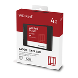 WD Red - 4 To - 2.5" SATA NAS SA500 3D NAND SSD - ESP-Tech