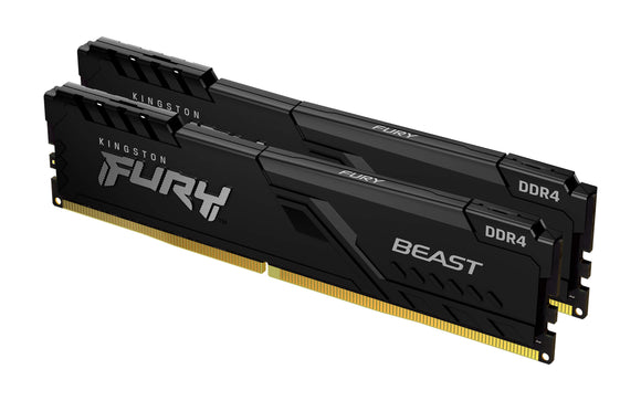 Kingston Fury™ Beast DDR4 Kit 32 Go (2 x 16 Go 1Gx8) - 3200 MHz - C16 KF432C16BB1K2/32 - ESP-Tech