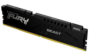 Kingston Fury™ Beast DDR5 - 32 Go (1 x 32 Go) - 6000 MT/s C40 - Intel XMP 3.0 - Noir KF560C40BB-32 - ESP-Tech