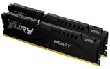 Kingston Fury™ Beast DDR5 - 64 Go (2 x 32 Go) - 5600 MT/s C40 - Intel XMP 3.0 - Noir - ESP-Tech