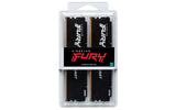 Kingston Fury™ Beast DDR5 - 64 Go (2 x 32 Go) - 5200 MT/s C40 - Intel XMP 3.0 - Noir - ESP-Tech