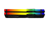 Kingston Fury™ Beast RGB DDR5 - 8 Go (1 x 8 Go) - 5600 MT/s C40 - Intel XMP 3.0 - Noir KF556C40BBA-8 - ESP-Tech