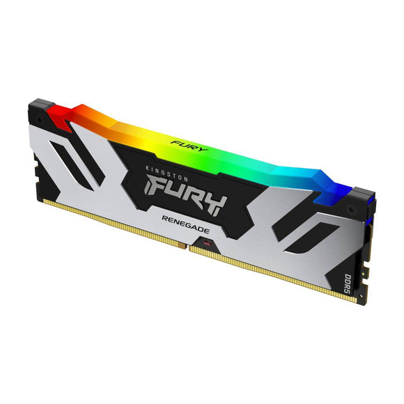 Kingston Fury™ Renegade RGB DDR5 - 16 Go (1 x 16 Go) - 6000 MT/s C32 - Intel XMP 3.0 - Noir/Argent KF560C32RSA-16 - ESP-Tech