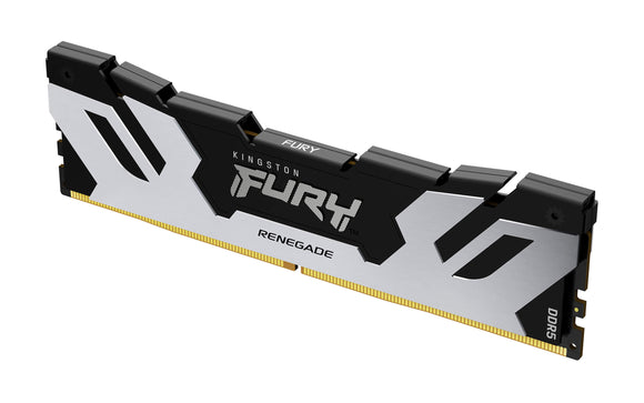 Kingston Fury™ Renegade DDR5 - 16 Go (1 x 16 Go) - 6400 MT/s C32 - Intel XMP 3.0 - Argent KF564C32RS-16 - ESP-Tech