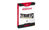 Kingston Fury™ Renegade DDR5 - 16 Go (1 x 16 Go) - 6800 MT/s C36 - Intel XMP 3.0 - Argent KF568C36RS-16 - ESP-Tech